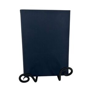 Papier Navy Blue Leather Notebook Lined Journal E20430401 Flexible Cover NEW